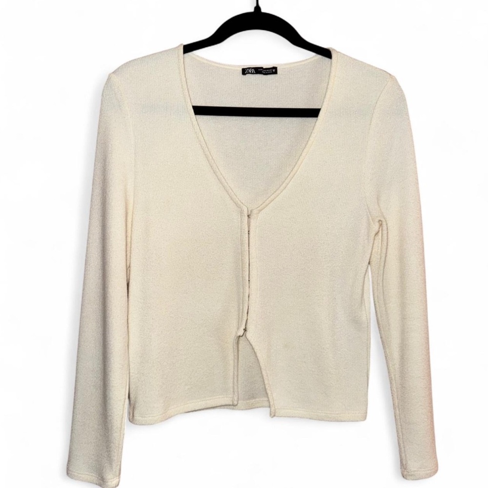 Zara Cream Knit Sweater